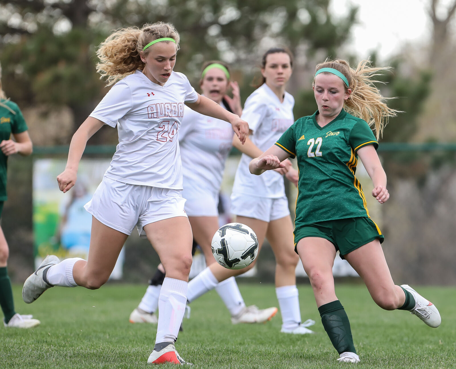 4-6-21 Kearney Catholic vs. Aurora girls soccer
